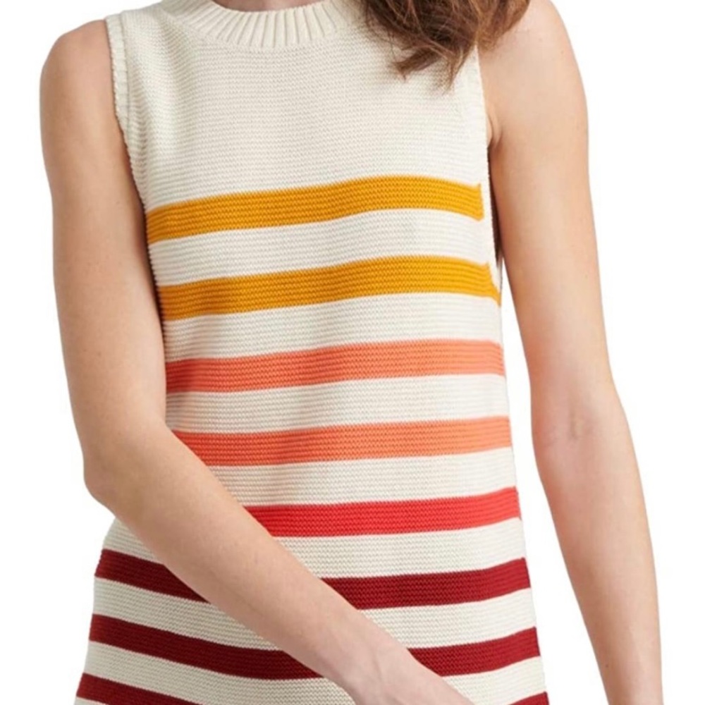 Lucky Brand Sleeveless Pullover Ombre Sweater